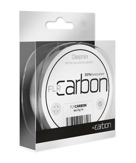 Delphin FLR CARBON - 100% fluorocarbon, 0,23mm 4,2kg 50m