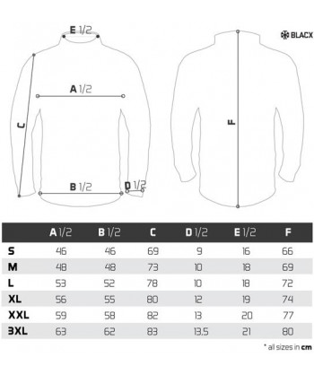 Termoprádlo vrch Delphin TUNDRA Blacx, XL