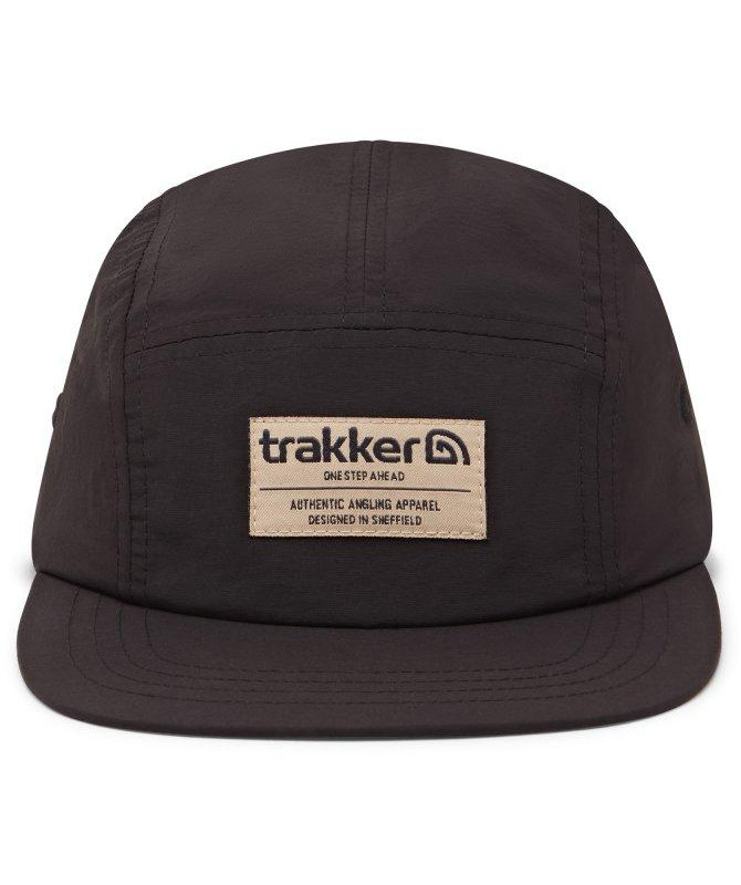 Trakker Kšiltovka 5 Panel Black Cap