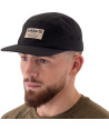 Trakker Kšiltovka 5 Panel Black Cap