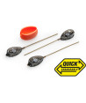 Method Feeder set QMR Flat L long (30g + 40g + 50g + mould)