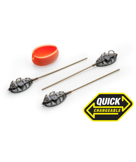 Method Feeder set QMR Grip L long (30g + 40g + 50g + mould)