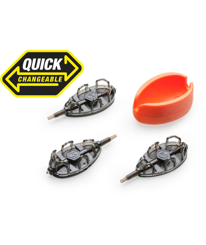 Method Feeder set QMR Grip L (30g + 40g + 50g + mould)