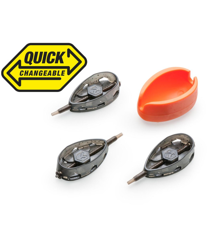 Method Feeder set QMR Flat L (30g + 40g + 50g + mould)