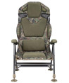 Trakker Křeslo komfortní s područkami - Levelite Camo Longback Recliner