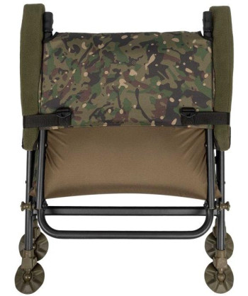 Trakker Křeslo komfortní s područkami - Levelite Camo Longback Recliner