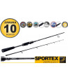 Přívlačové pruty SPORTEX Black Arrow G-3 spin 2-díl 210cm / 20g