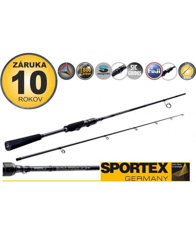 Přívlačové pruty SPORTEX Black Arrow G-3 spin 2-díl 210cm / 40g