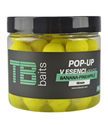 TB Baits Plovoucí Boilie Pop-Up Yellow Banana Pineapple + NHDC 65 g 12 mm