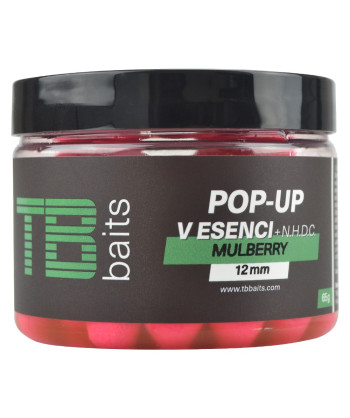 TB Baits Plovoucí Boilie Pop-Up Mulberry + NHDC 65 g 12 mm