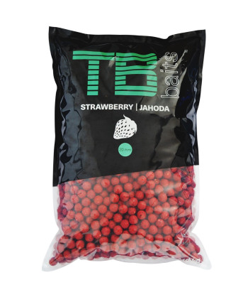 TB Baits Boilie Strawberry 10 kg 20 mm