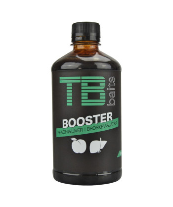 TB Baits Booster Peach Liver 500 ml