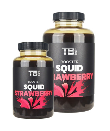 TB Baits Booster Squid Strawberry 250 ml