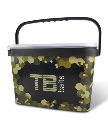 TB Baits Kbelík Hexa Camo 5 L