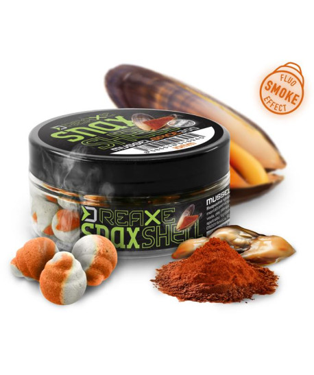 Nástraha D SNAX SHELL 10mm/30g, Mušle-Koření/wafters/rozpustné