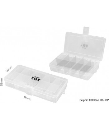 Krabice Delphin TBX One 132-10P, 132x65x25mm