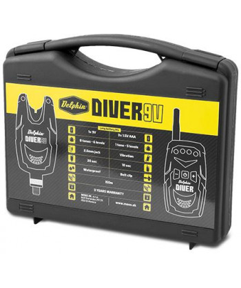 Sada signalizátorů Delphin DIVER 9V, 3+1