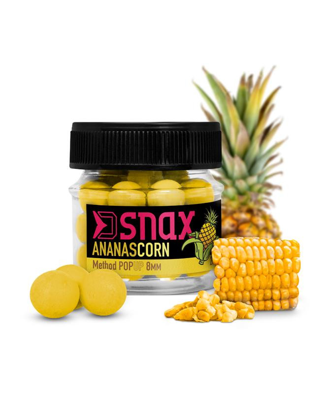 Nástraha D SNAX POP 8mm/20g, Kukuřice-Ananas